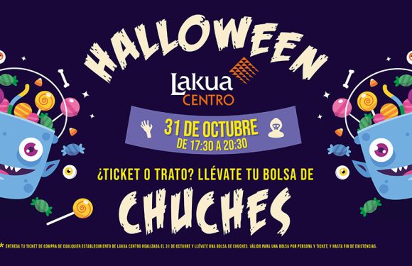 ¡Este Halloween ticket o trato en Lakua Centro!